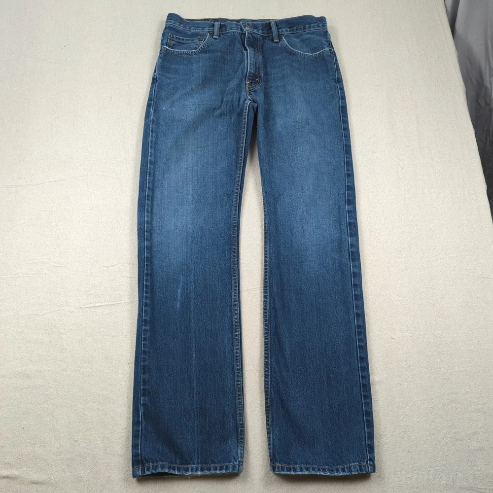 Levis‎ Brooks Brothers Jeans 32x32 Blue 505 Made in USA Limited Edition